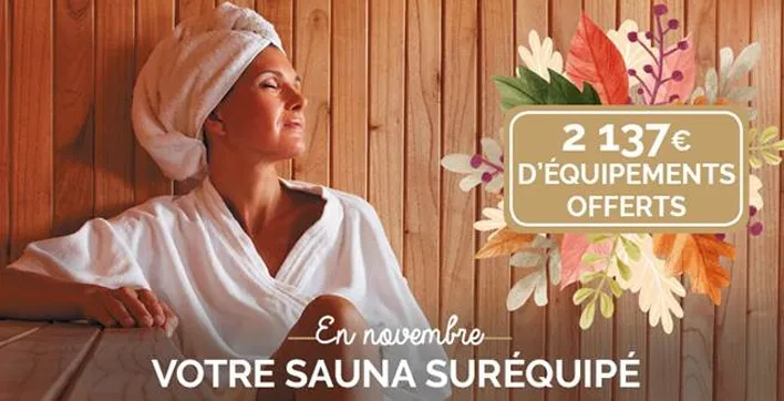 En Novembre un sauna suréquipé