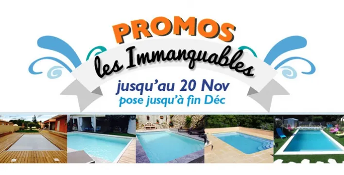 Promos d’automne chez O+ Piscines