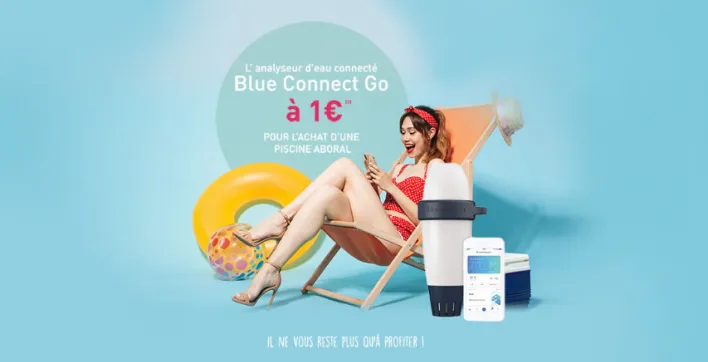 Promotion piscine : Un analyseur d’eau connecté à 1 € grâce à Aboral