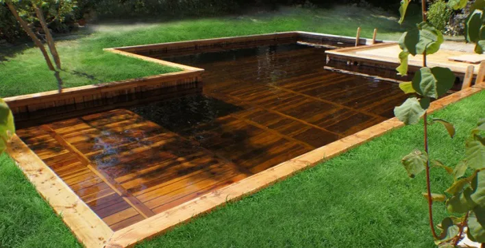 Une piscine différente