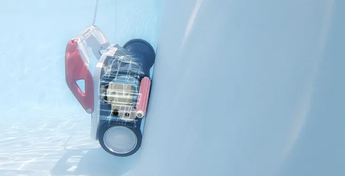 Les robots nettoyeurs électriques pour piscines et piscines hors-sol signés BWT