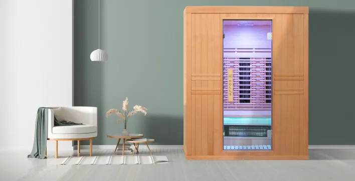 Sauna : La cabine infrarouge haut de gamme de Poolstar