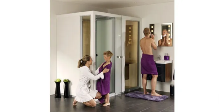 Un bain de sauna tout en douceur avec le Soft sauna