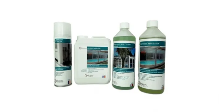 Une nouvelle gamme de produits d'entretien pour votre abri de piscine