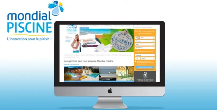 Mondial Piscine renforce sa position avec un nouveau site web