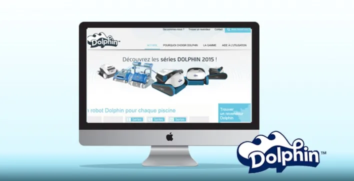 Un nouveau site web entièrement dédié aux robots de piscine high-tech DOLPHIN