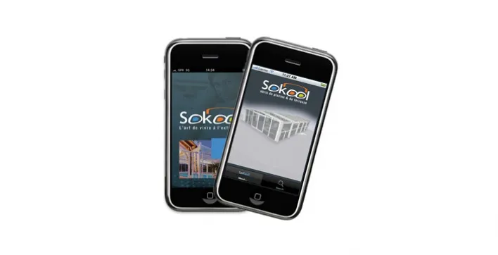 L'application 3D pour abris piscine sur iphone