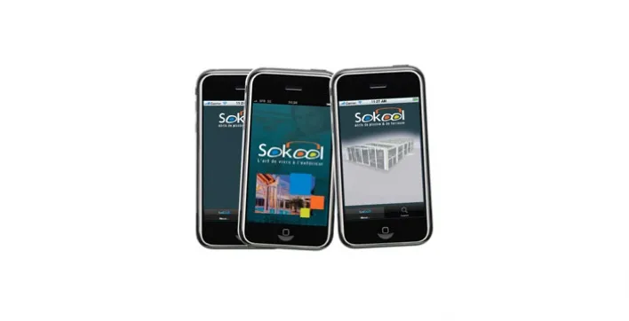 SOKOOL lance la 1ère application pour abris de piscine sur Iphone