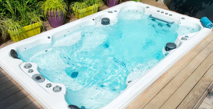 Le spa de nage compact et performant d’Aquilus