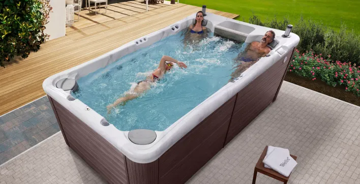 Spa de nage Wellis : Le modèle Danube W-Flow récompensé
