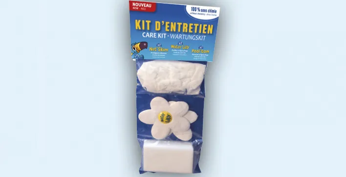 Un kit tout prêt pour l’entretien de votre piscine