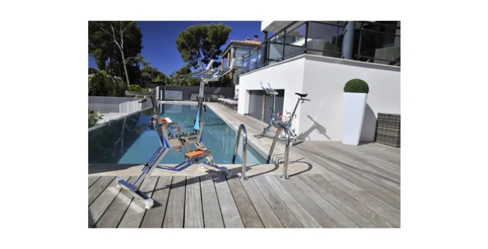 Mettez-vous à l'aquabiking dans votre piscine !