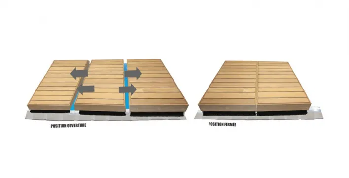 Une terrasse mobile sur mesure