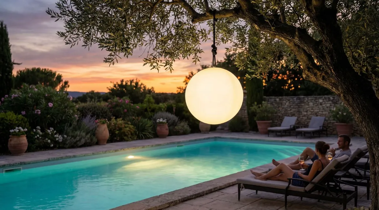 Éclairage piscine : Guirled lance INFINITY LIGHTS® pour sublimer les extérieurs