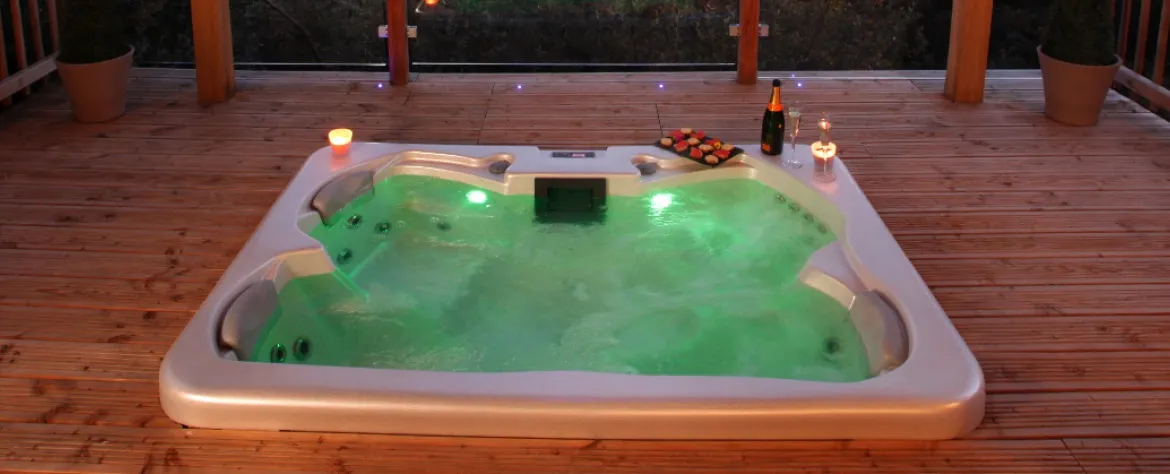 Sublime Spa et sauna avec vue