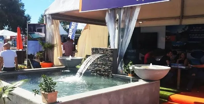 Un spa exposé à la Foire du Var