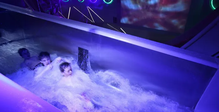 Kokpunkten, le nouveau parc aquatique aux aspects futuristes.