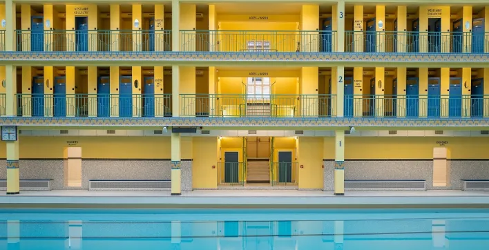 La piscine Pontoise, modèle d'Art déco a rouvert ses portes