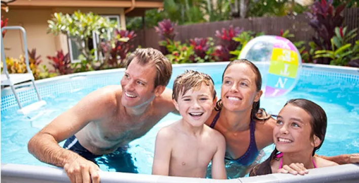 La piscine hors-sol familiale à monter en une heure