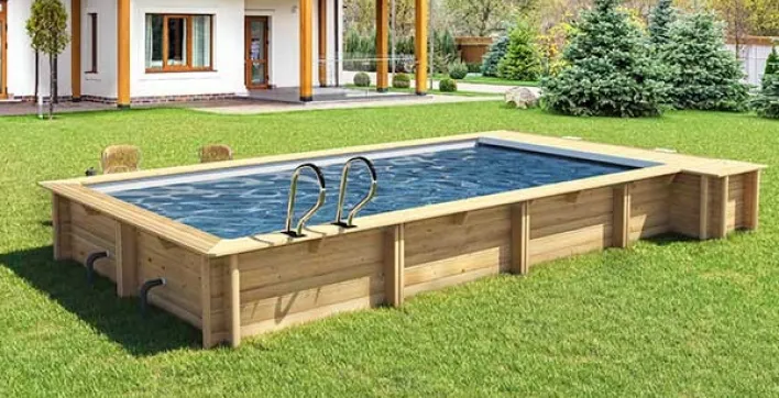 Un exemple de piscine en bois signé Procopi BWTgroup