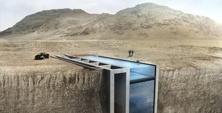 C'est une maison bleue ...