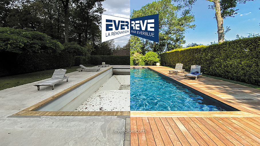 "EVER REVE" Rénovation de piscine EVERBLUE 