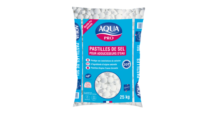 Les pastilles de sel Aqua Pro du Groupe Salins