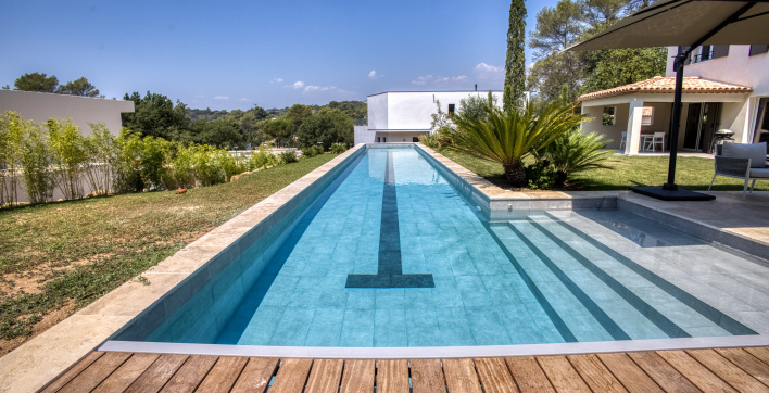 Un couloir de nage signé Piscines de France