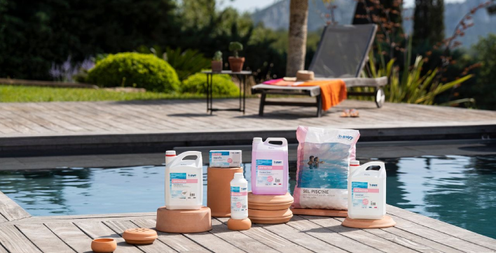 Les produits de traitement d'eau pour la piscine BWT