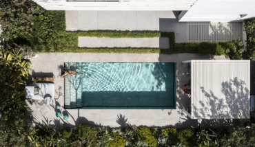 La Misspool, une petite piscine qui se transforme en terrasse avec son fond mobile