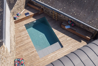 Une mini-piscine urbaine signée Piscines de France
